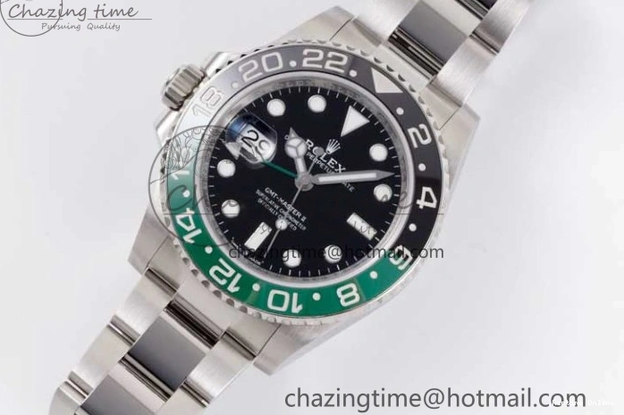 0409 HighQuality GMT Master II 126720 VTNR 904L SS Clean Factory 1:1 Best Edition on Oyster Bracelet VR3186 CHS 2375